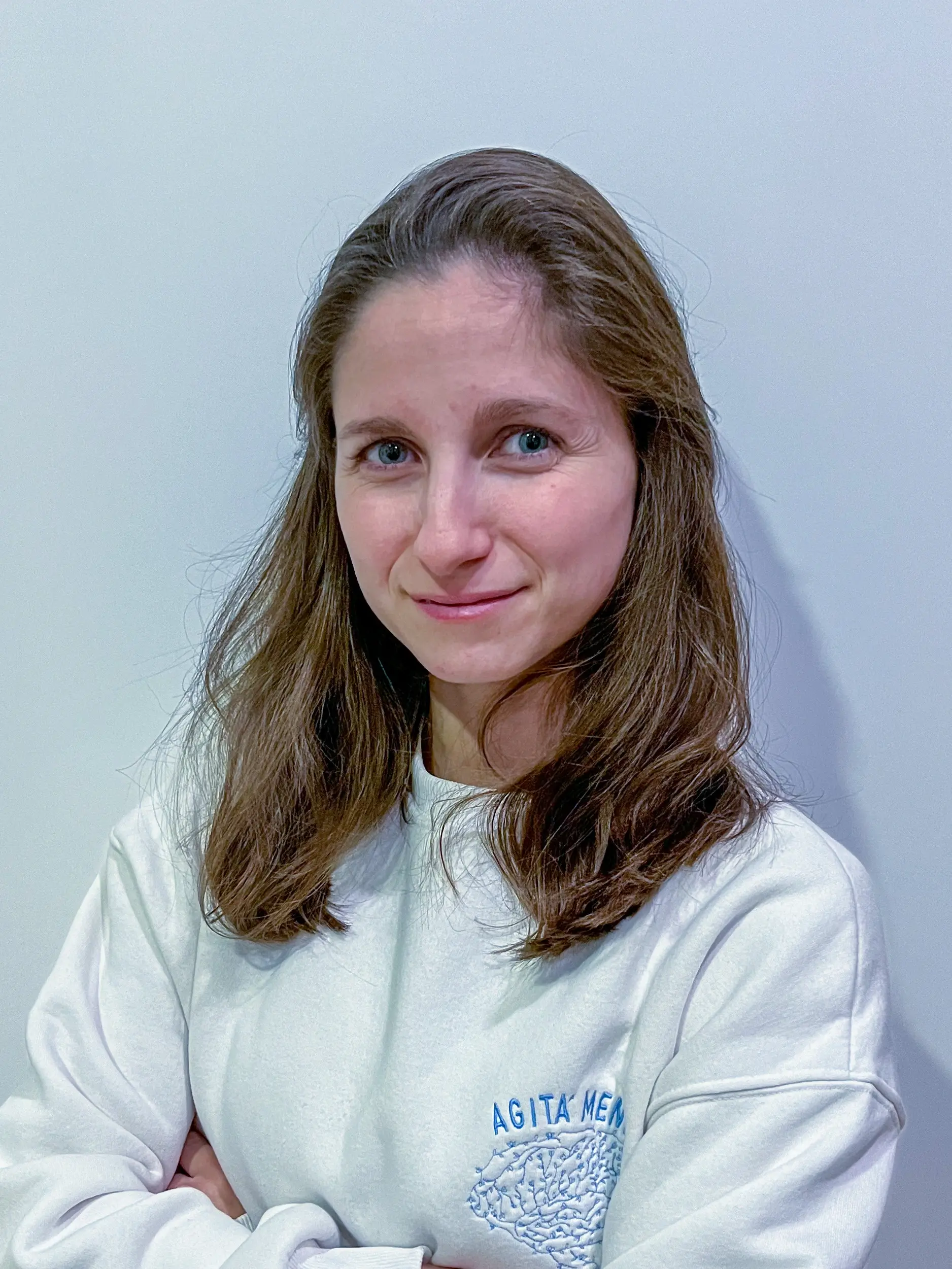 Fotografia de Sofia Figueirinhas, terapeuta da equipa da Consultoria de Envelhecimento.